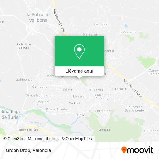 Mapa Green Drop