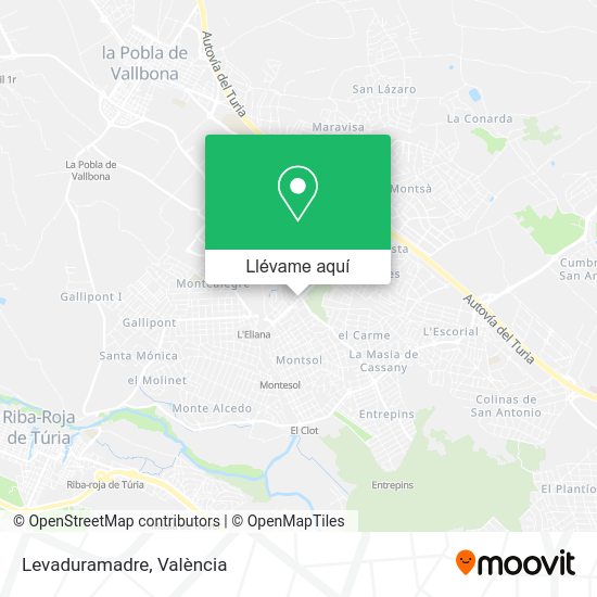 Mapa Levaduramadre