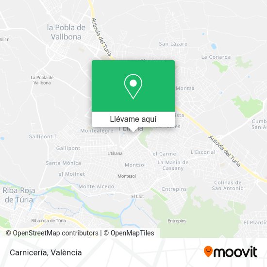 Mapa Carnicería