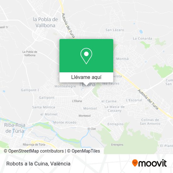 Mapa Robots a la Cuina