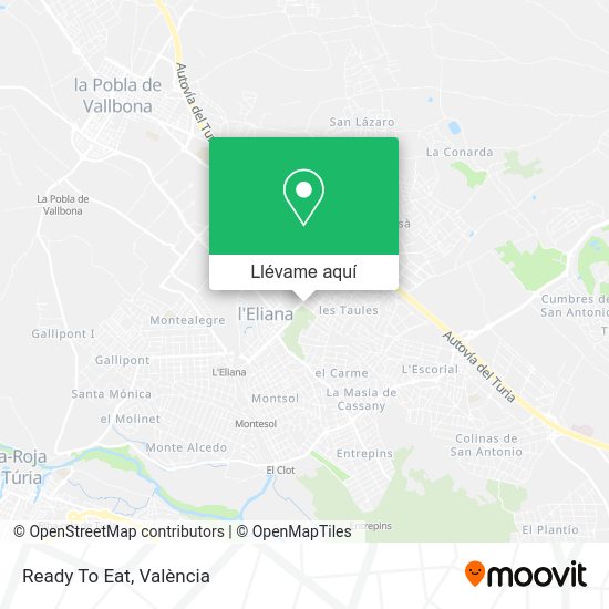 Mapa Ready To Eat