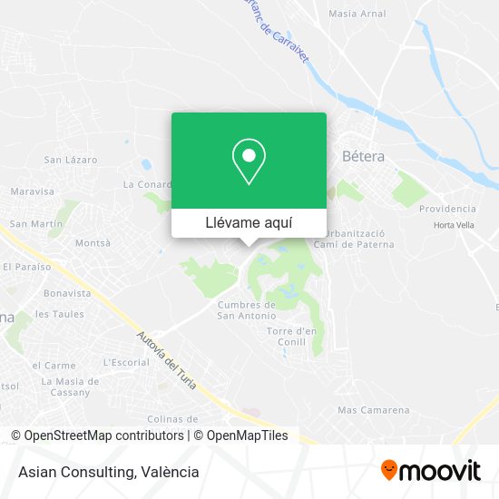 Mapa Asian Consulting