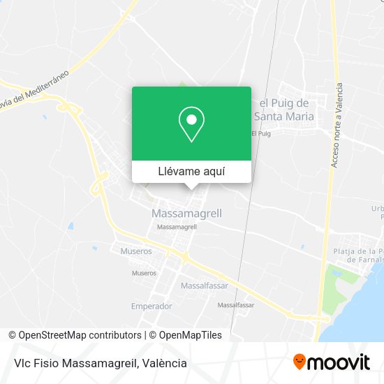 Mapa Vlc Fisio Massamagreil