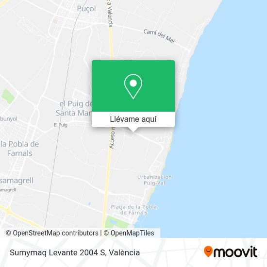 Mapa Sumymaq Levante 2004 S