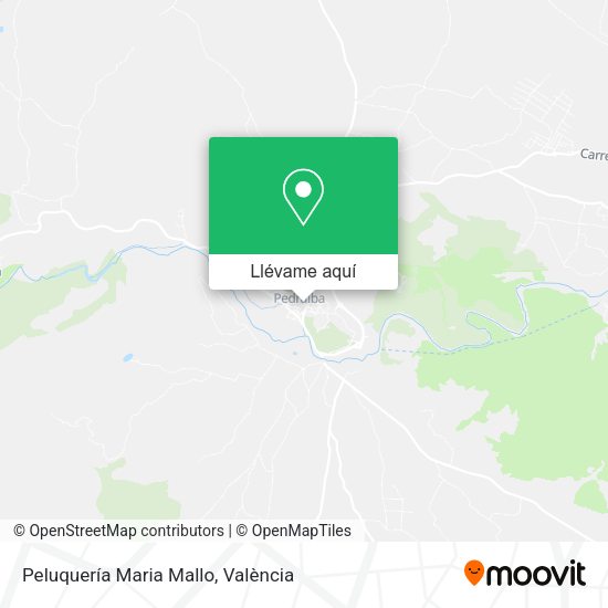 Mapa Peluquería Maria Mallo