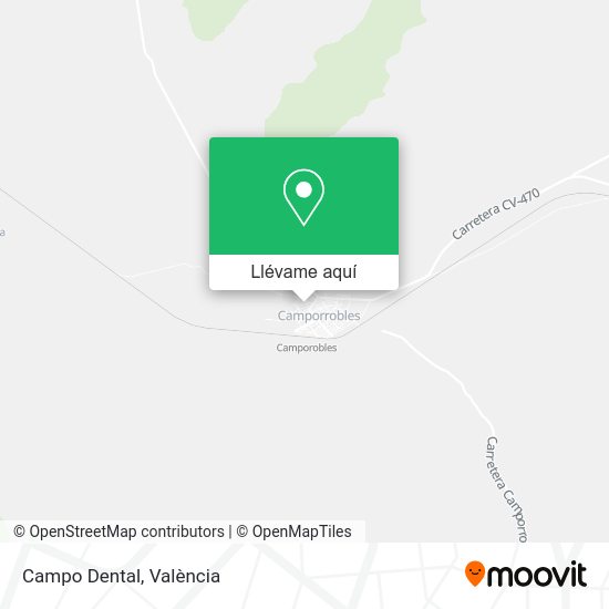 Mapa Campo Dental