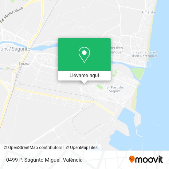 Mapa 0499 P. Sagunto Miguel