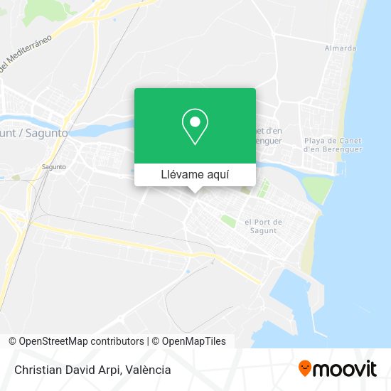 Mapa Christian David Arpi