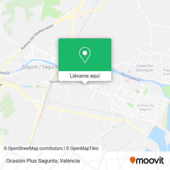 Mapa Ocasión Plus Sagunto