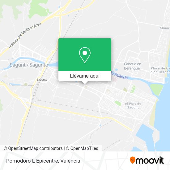 Mapa Pomodoro L Epicentre