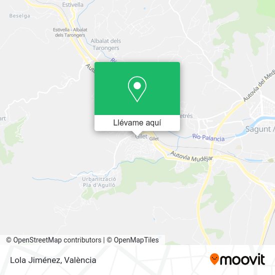 Mapa Lola Jiménez