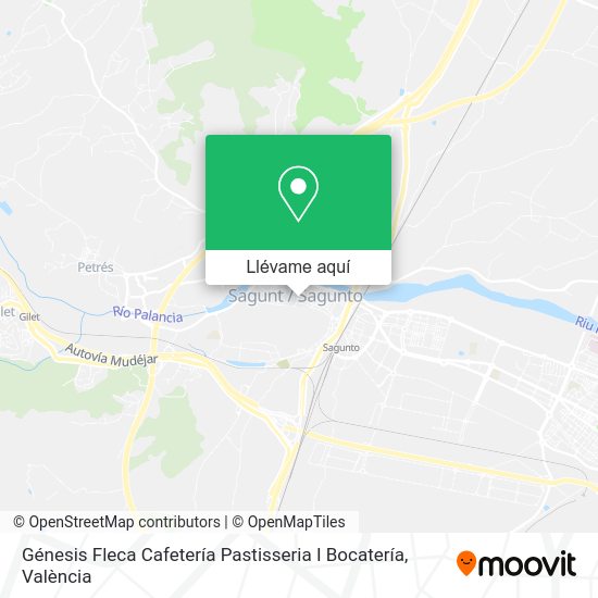 Mapa Génesis Fleca Cafetería Pastisseria I Bocatería