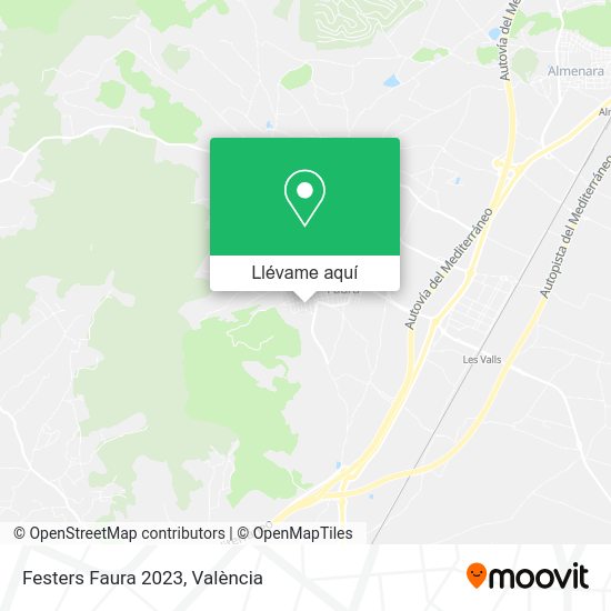 Mapa Festers Faura 2023