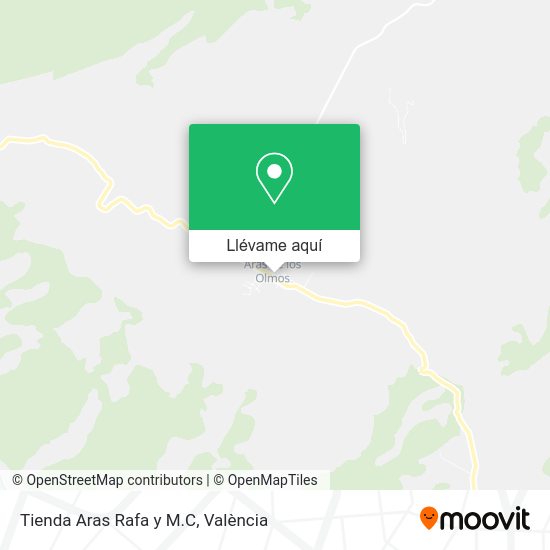 Mapa Tienda Aras Rafa y M.C