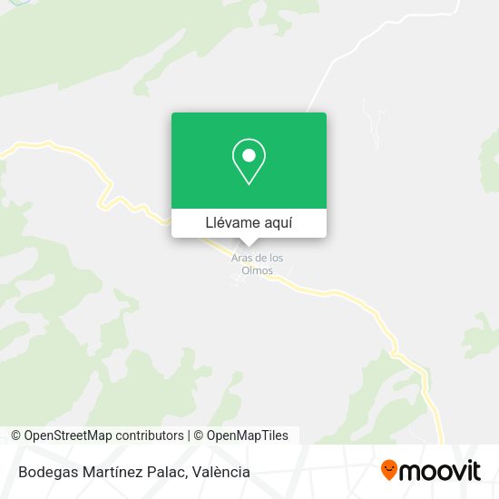 Mapa Bodegas Martínez Palac