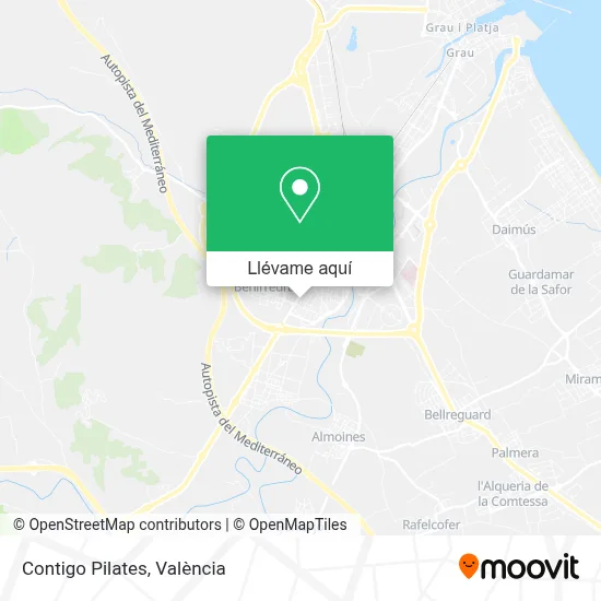 Mapa Contigo Pilates