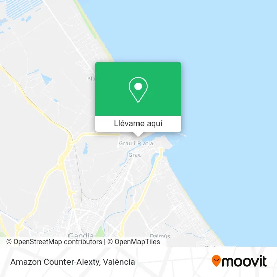 Mapa Amazon Counter-Alexty