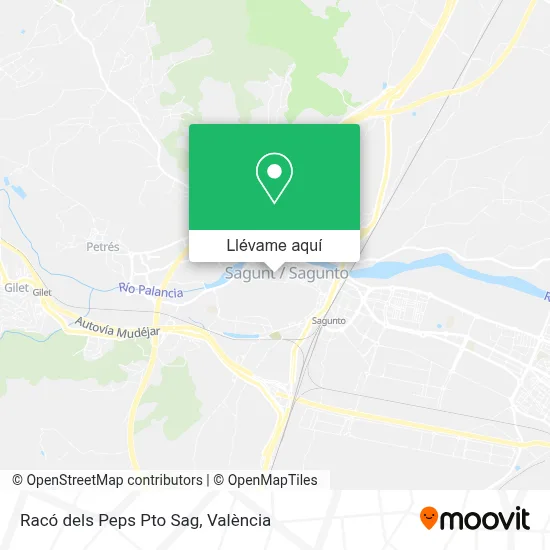 Mapa Racó dels Peps Pto Sag