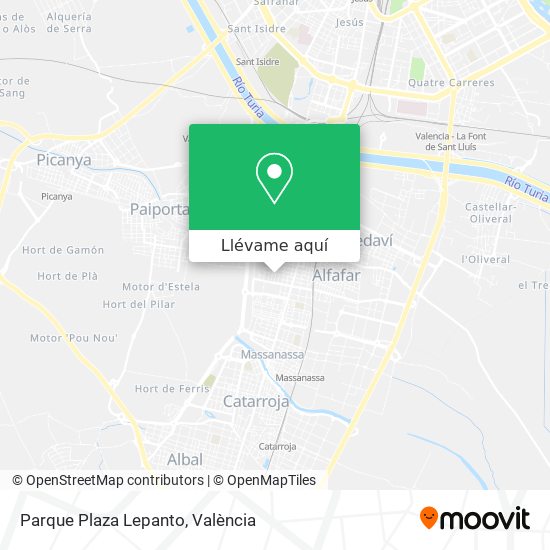 Mapa Parque Plaza Lepanto