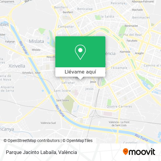 Mapa Parque Jacinto Labaila