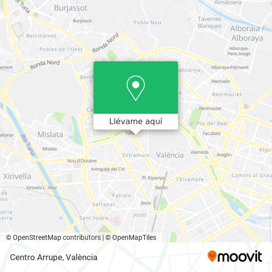 Mapa Centro Arrupe