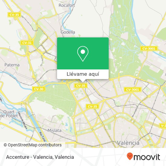 Mapa Accenture - Valencia