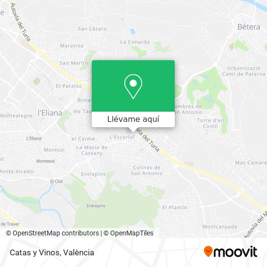 Mapa Catas y Vinos