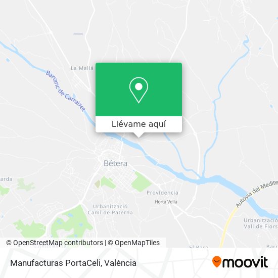 Mapa Manufacturas PortaCeli