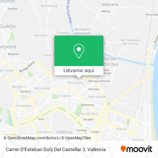 Mapa Carrer D'Esteban Dolz Del Castellar 3