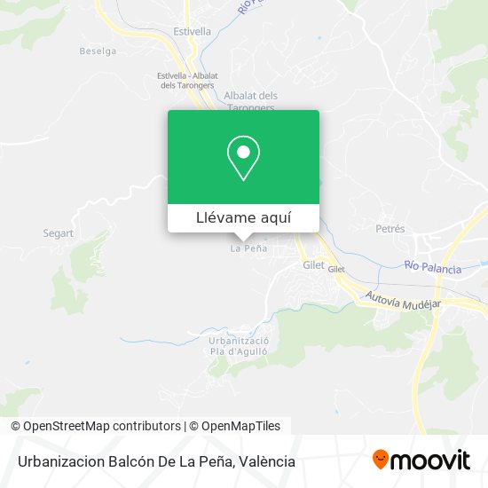 Mapa Urbanizacion Balcón De La Peña