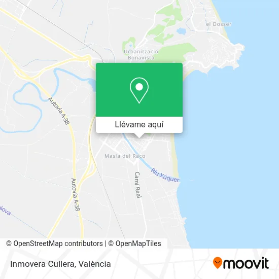 Mapa Inmovera Cullera