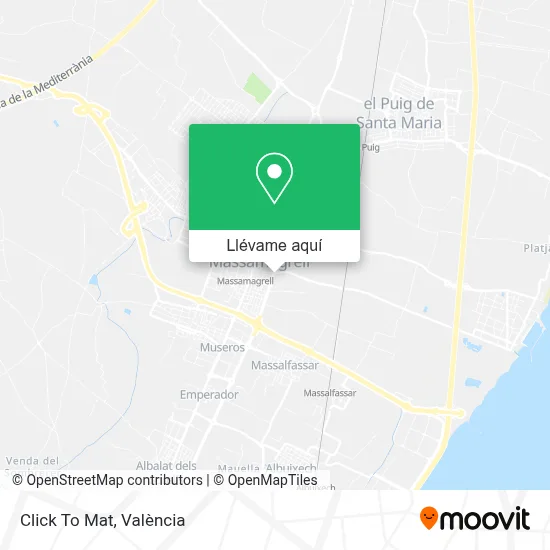 Mapa Click To Mat