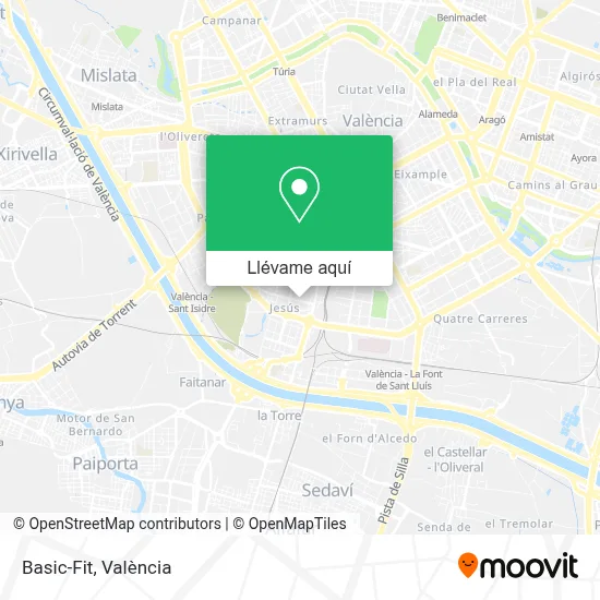 Mapa Basic-Fit