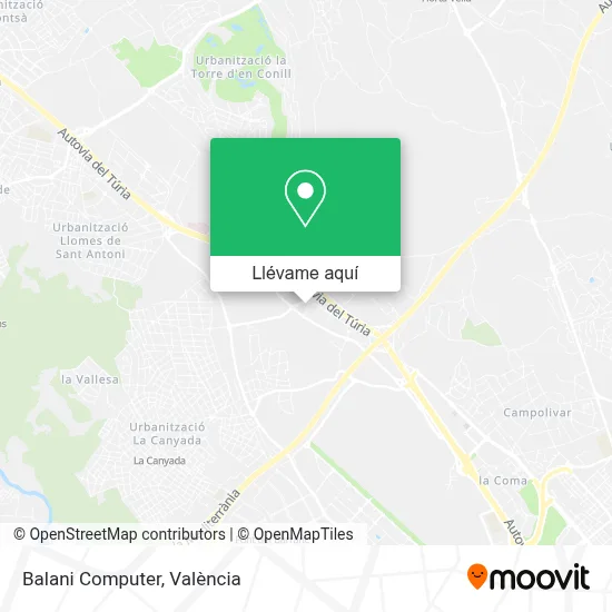 Mapa Balani Computer