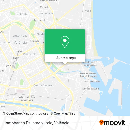 Mapa Inmobanco.Es Inmobiliaria