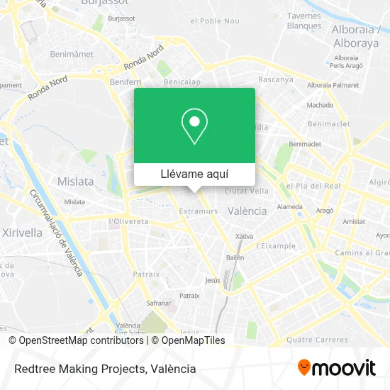 Mapa Redtree Making Projects