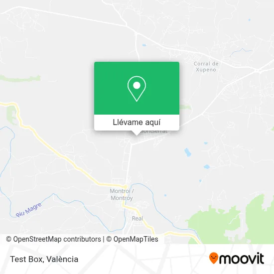 Mapa Test Box