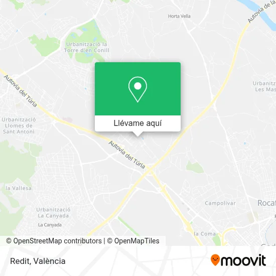 Mapa Redit
