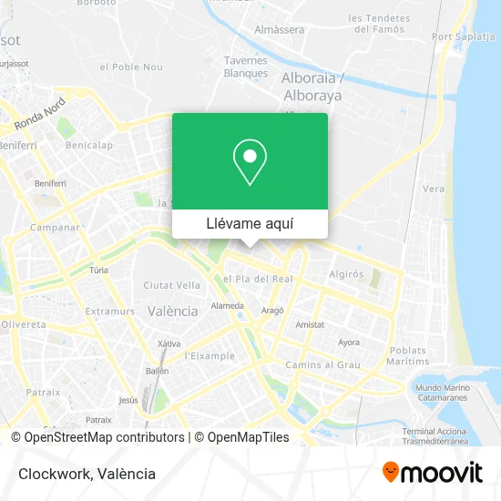 Mapa Clockwork