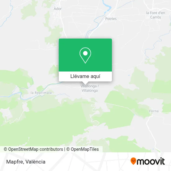 Mapa Mapfre