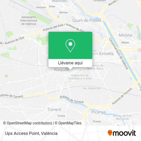 Mapa Ups Access Point