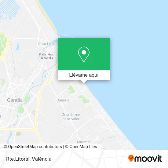 Mapa Rte.Litoral