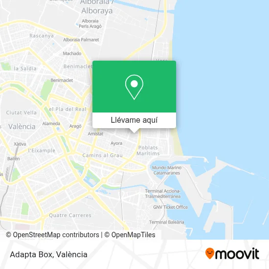 Mapa Adapta Box