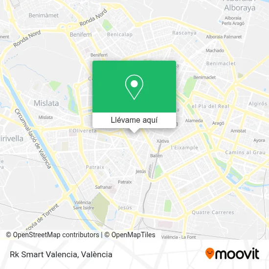 Mapa Rk Smart Valencia