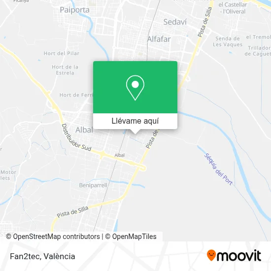 Mapa Fan2tec