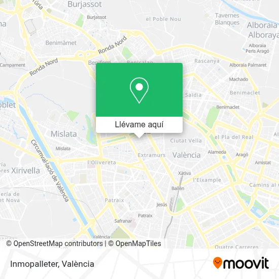 Mapa Inmopalleter
