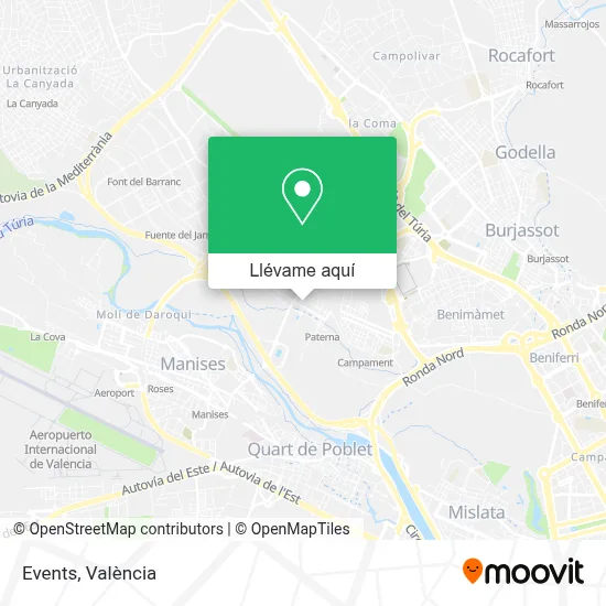 Mapa Events