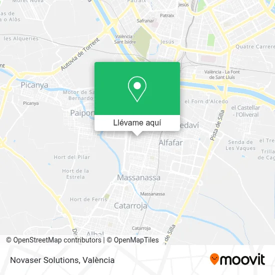 Mapa Novaser Solutions
