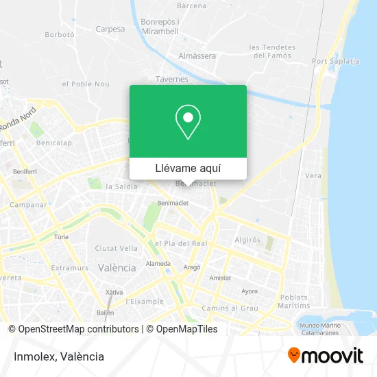 Mapa Inmolex