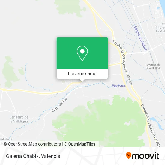 Mapa Galería Chabix
